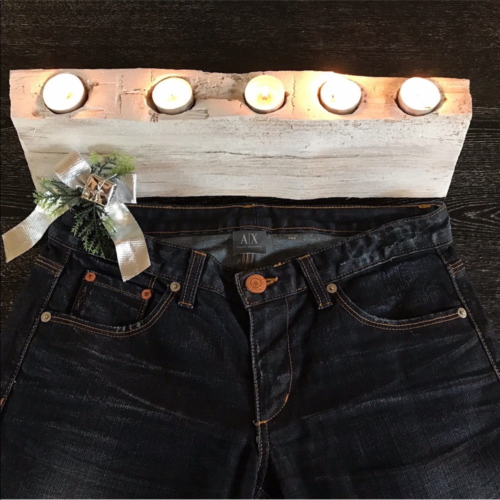 Armani Exchange Dark Washed Jeans